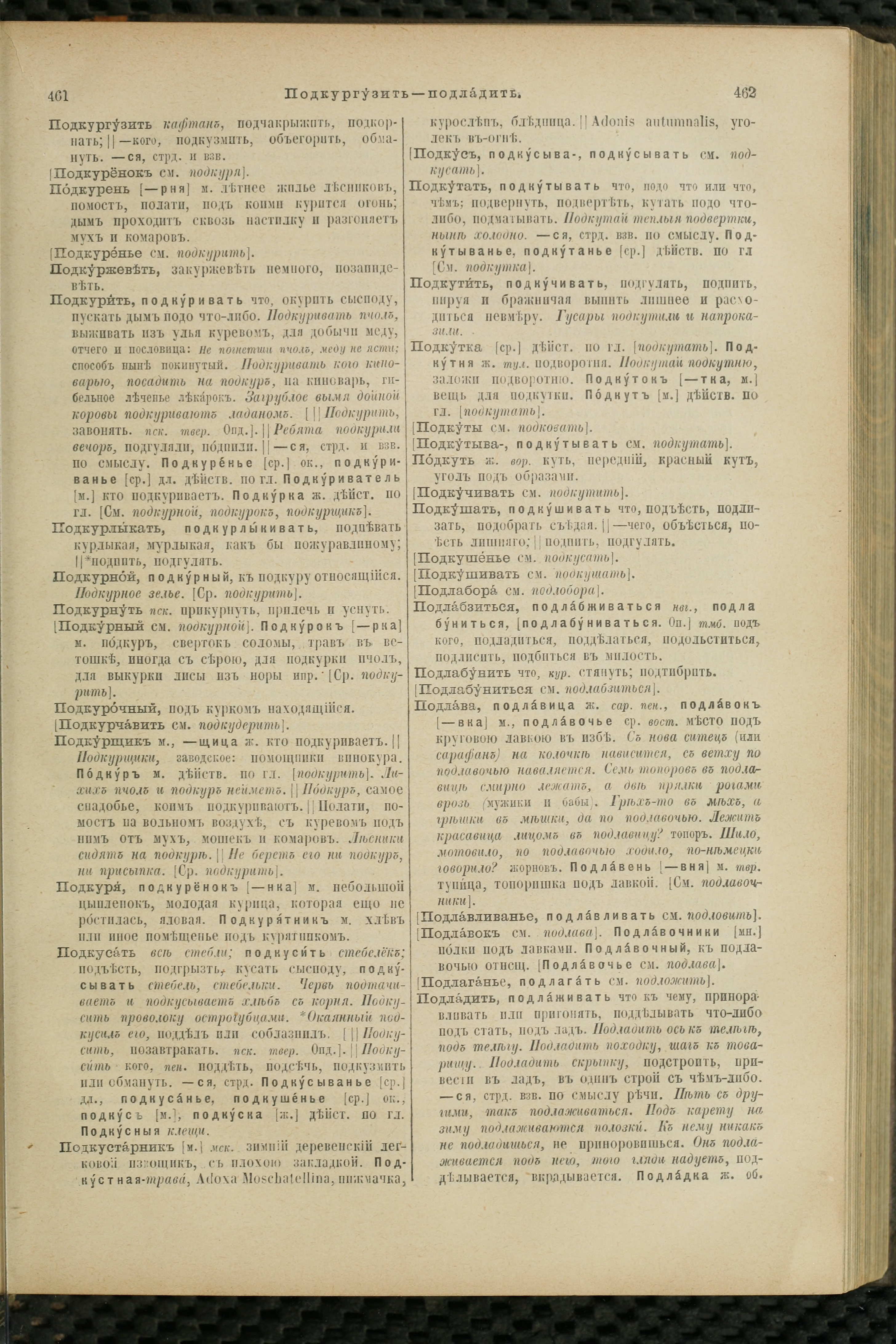 Словарь Даля под редакцией Бодуэна-де-Куртенэ, том 3 pdf скан страницы 235