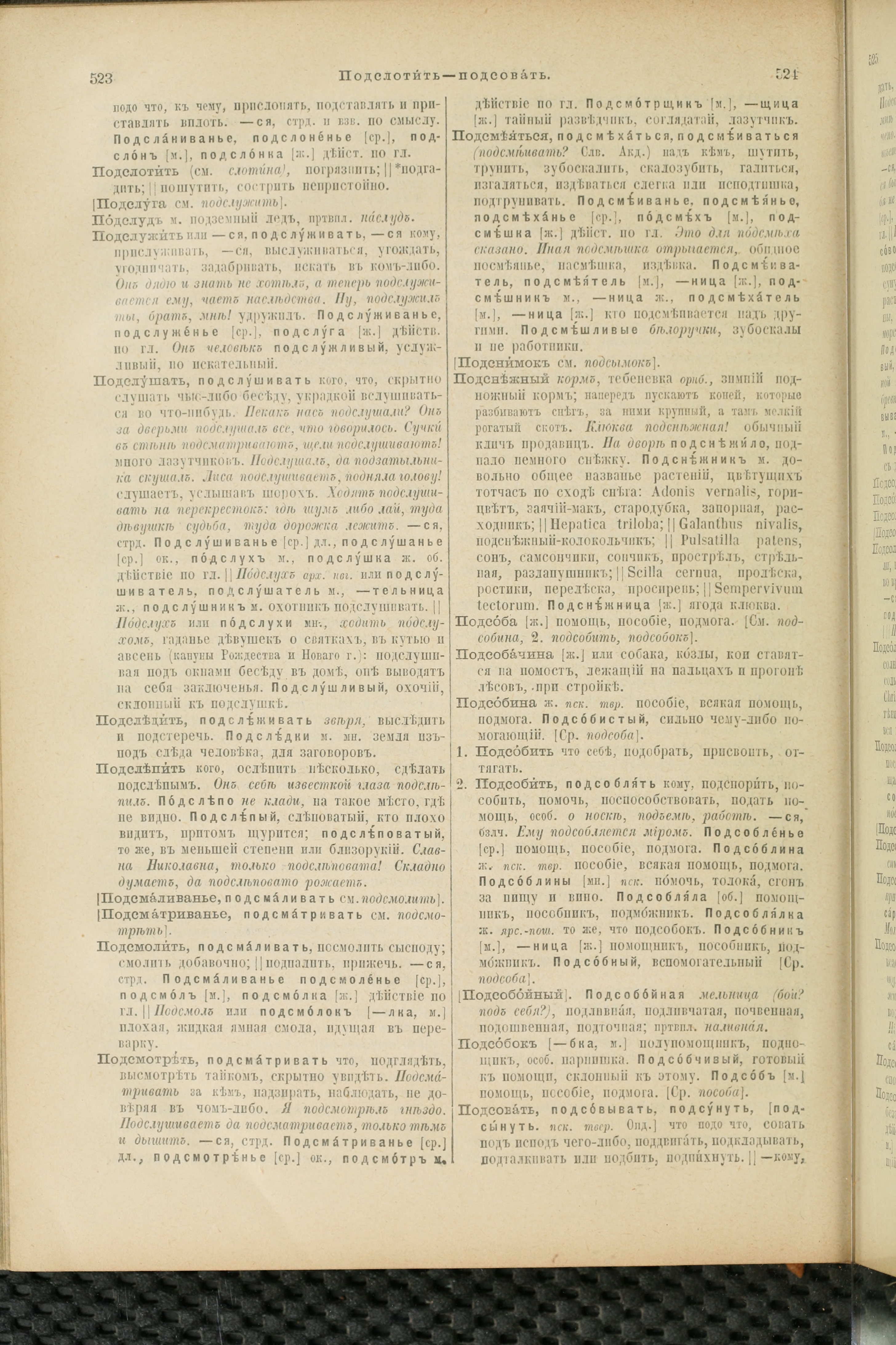 Словарь Даля под редакцией Бодуэна-де-Куртенэ, том 3 pdf скан страницы 266