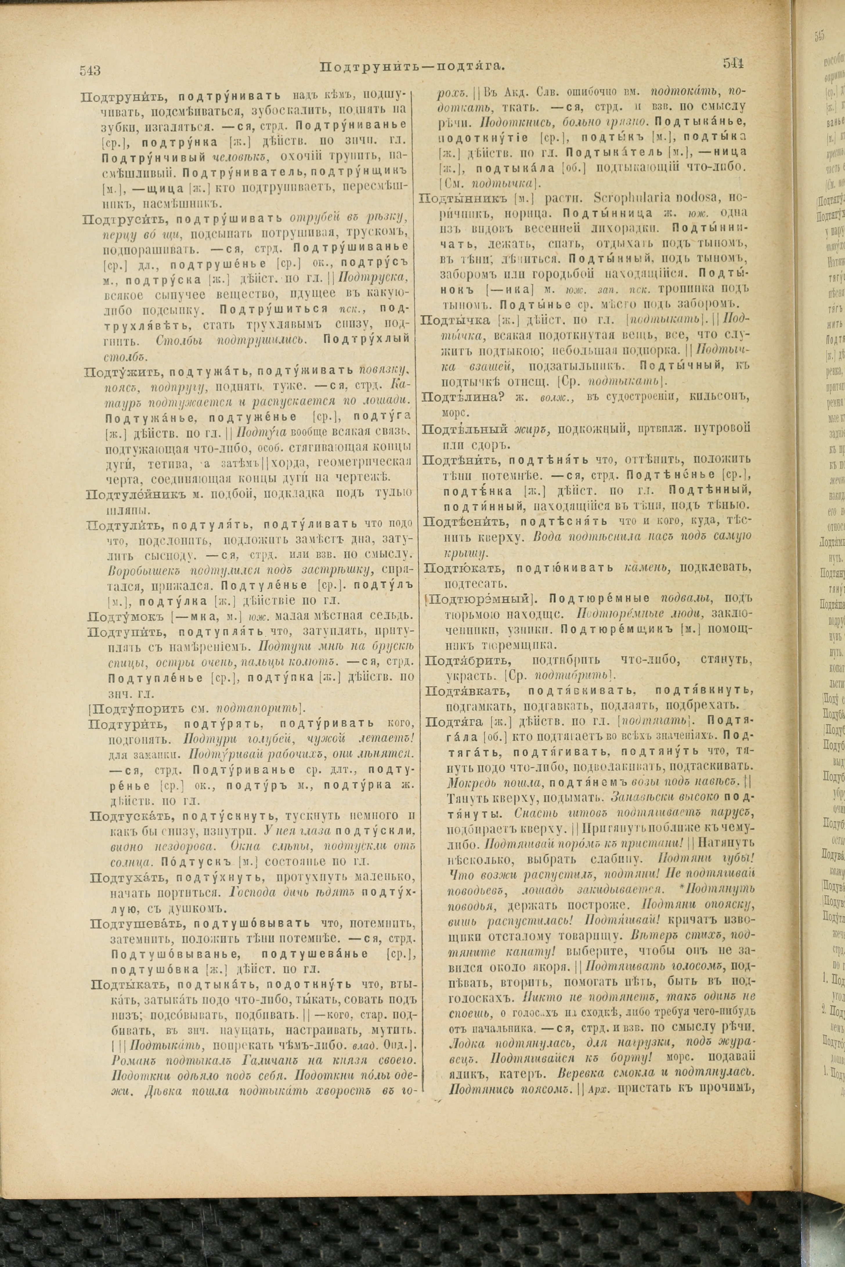 Словарь Даля под редакцией Бодуэна-де-Куртенэ, том 3 pdf скан страницы 276