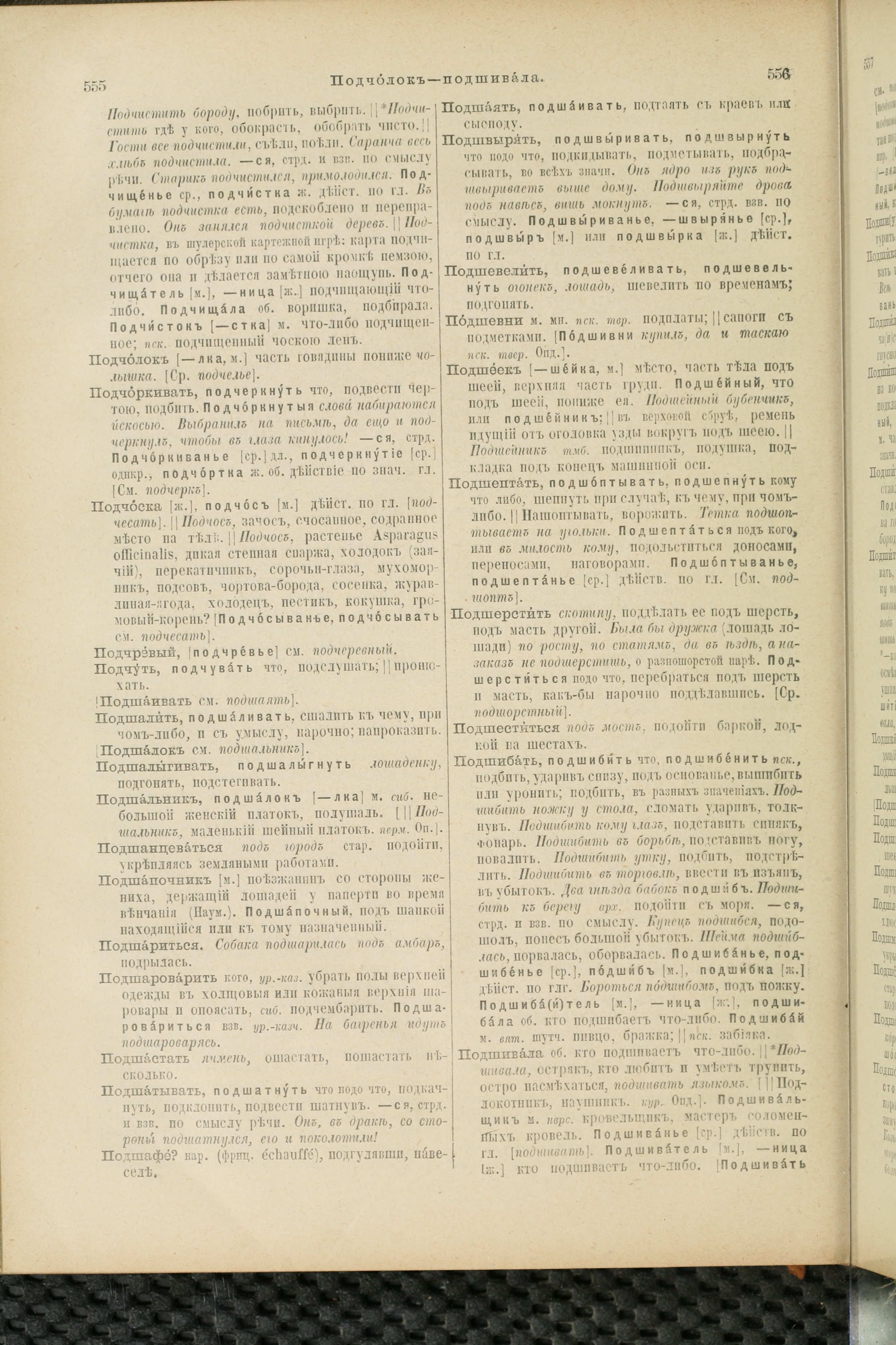 Словарь Даля под редакцией Бодуэна-де-Куртенэ, том 3 pdf скан страницы 282