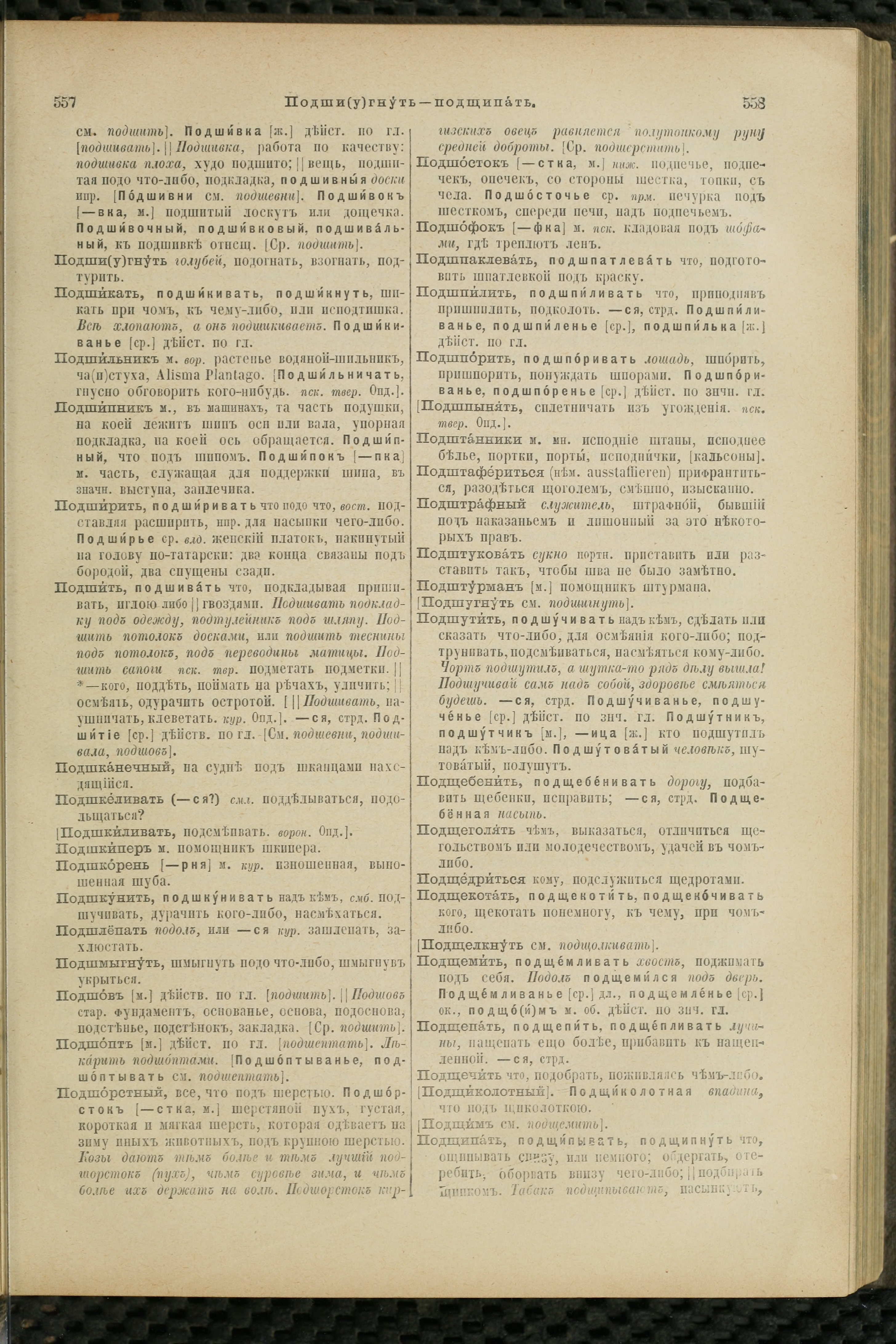 Словарь Даля под редакцией Бодуэна-де-Куртенэ, том 3 pdf скан страницы 283
