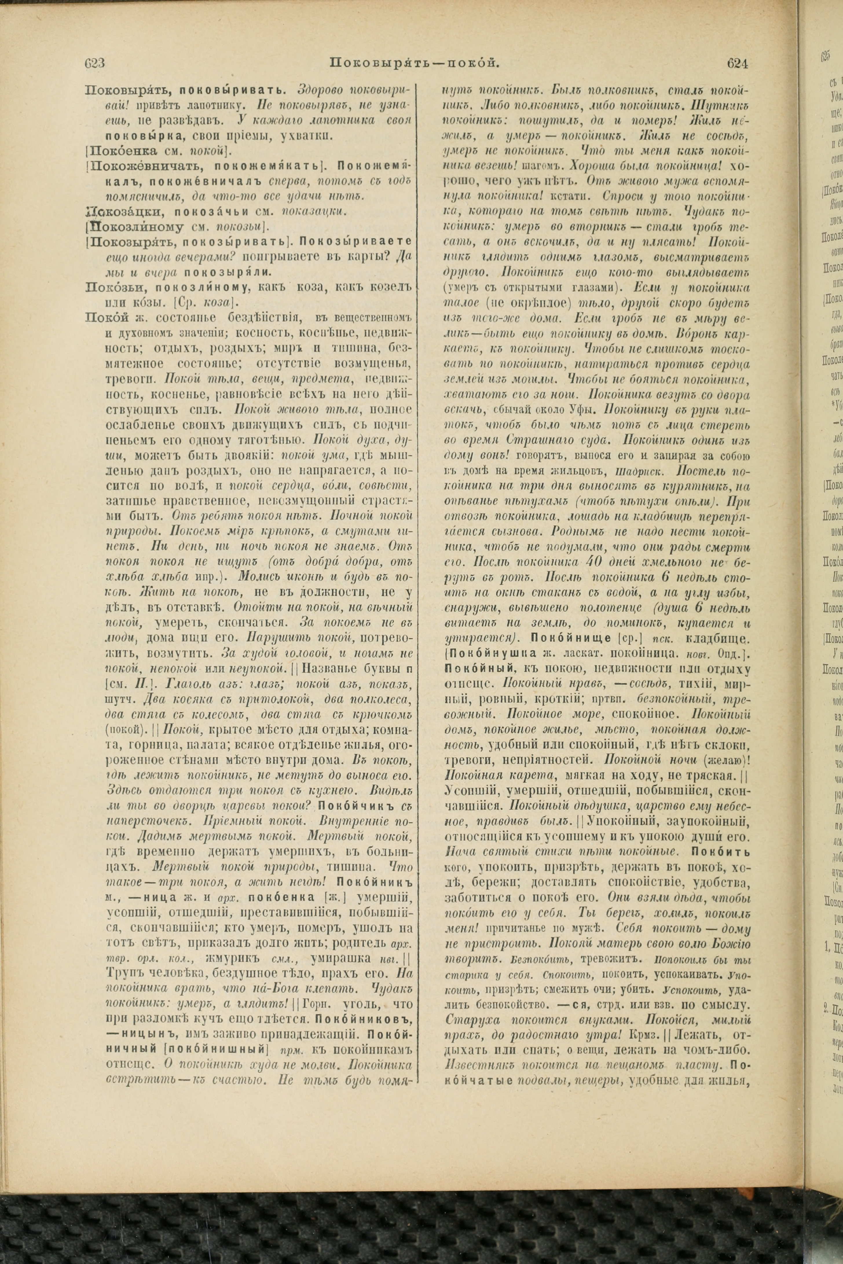 Словарь Даля под редакцией Бодуэна-де-Куртенэ, том 3 pdf скан страницы 316