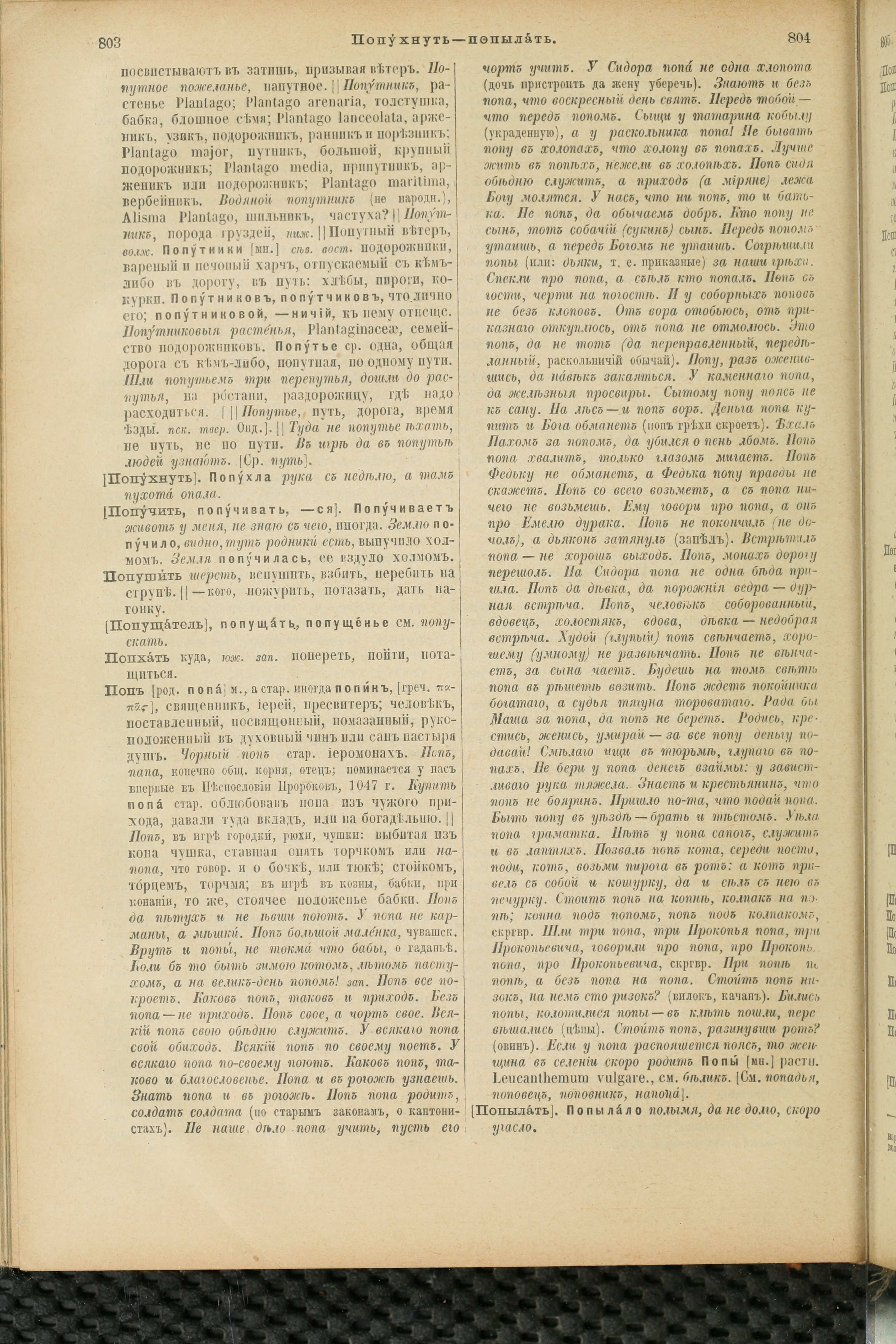 Словарь Даля под редакцией Бодуэна-де-Куртенэ, том 3 pdf скан страницы 406