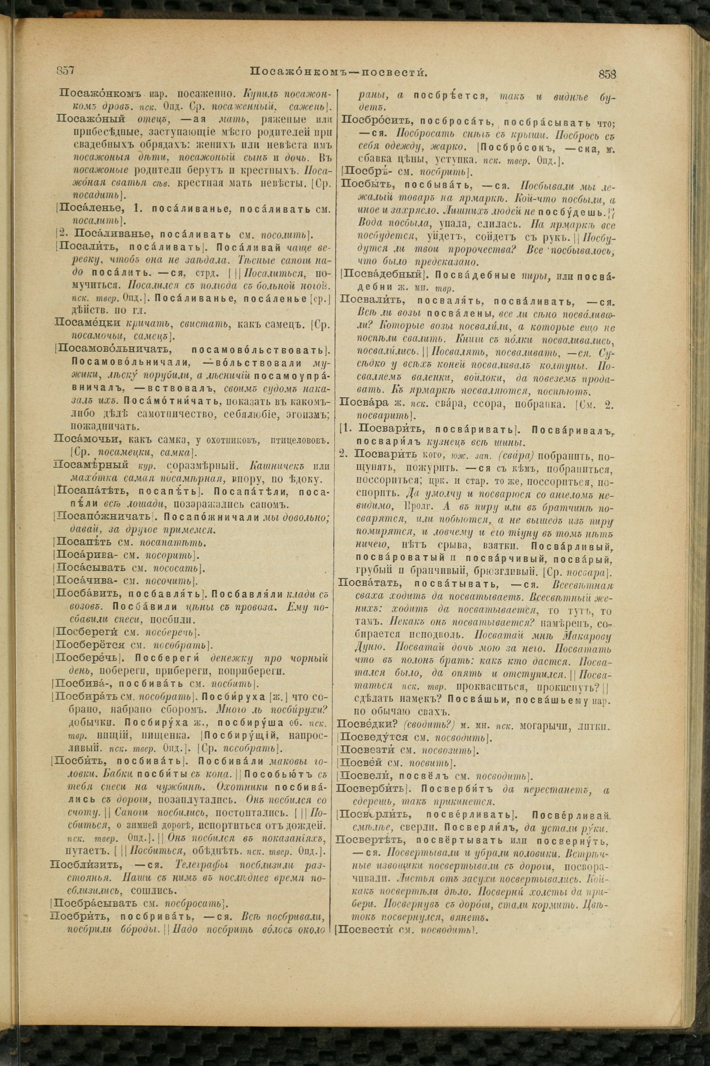Словарь Даля под редакцией Бодуэна-де-Куртенэ, том 3 pdf скан страницы 433