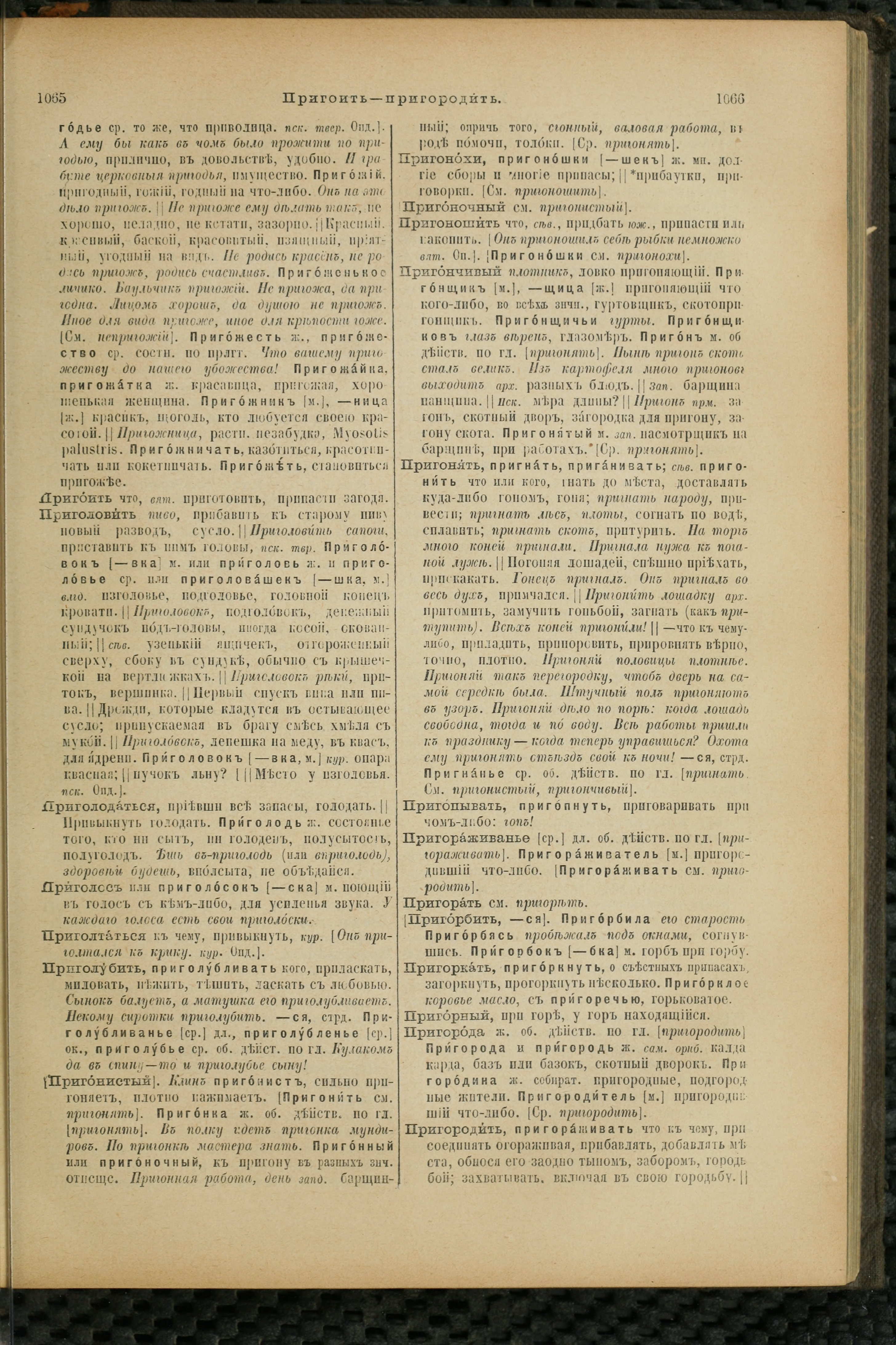 Словарь Даля под редакцией Бодуэна-де-Куртенэ, том 3 pdf скан страницы 537