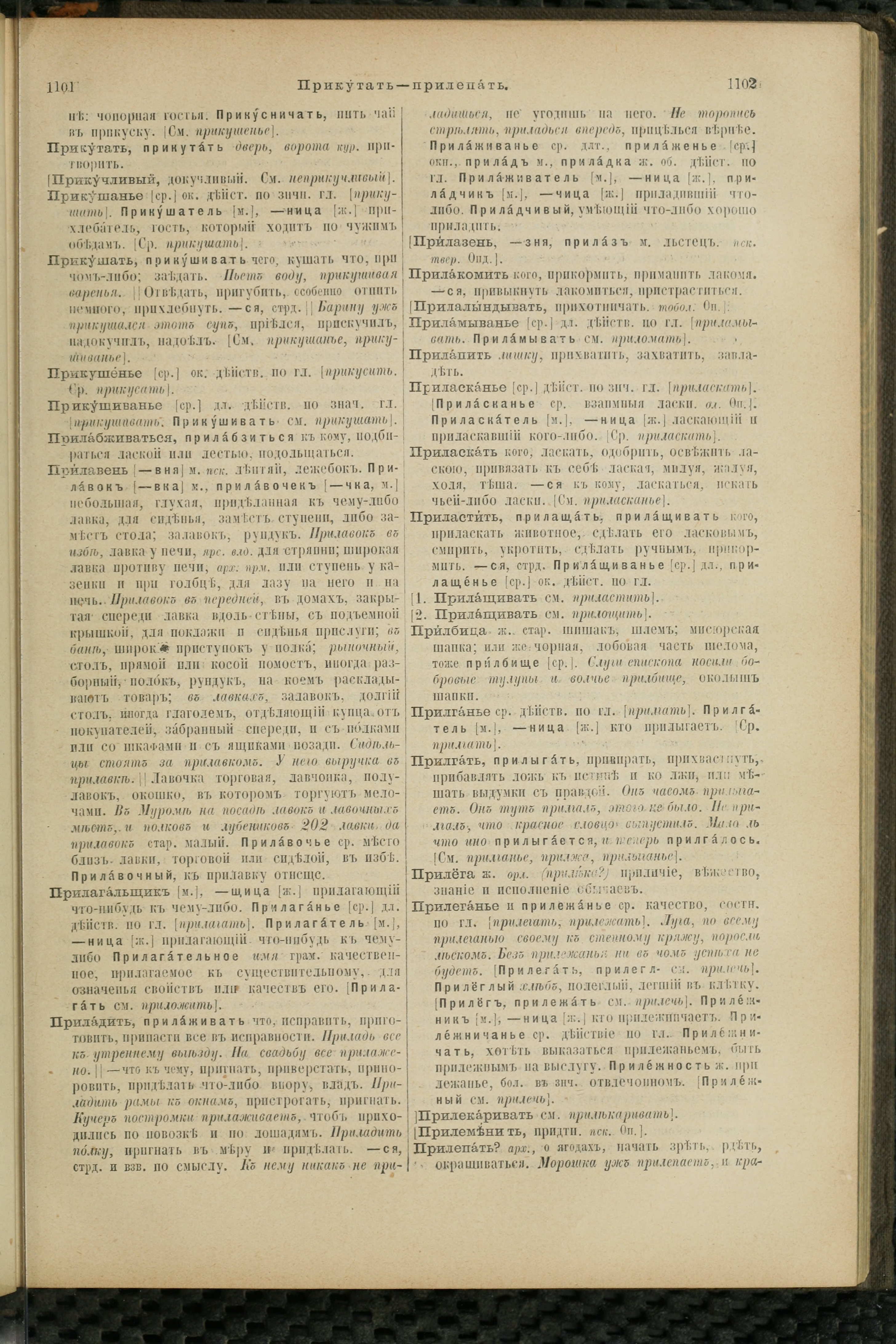Словарь Даля под редакцией Бодуэна-де-Куртенэ, том 3 pdf скан страницы 555