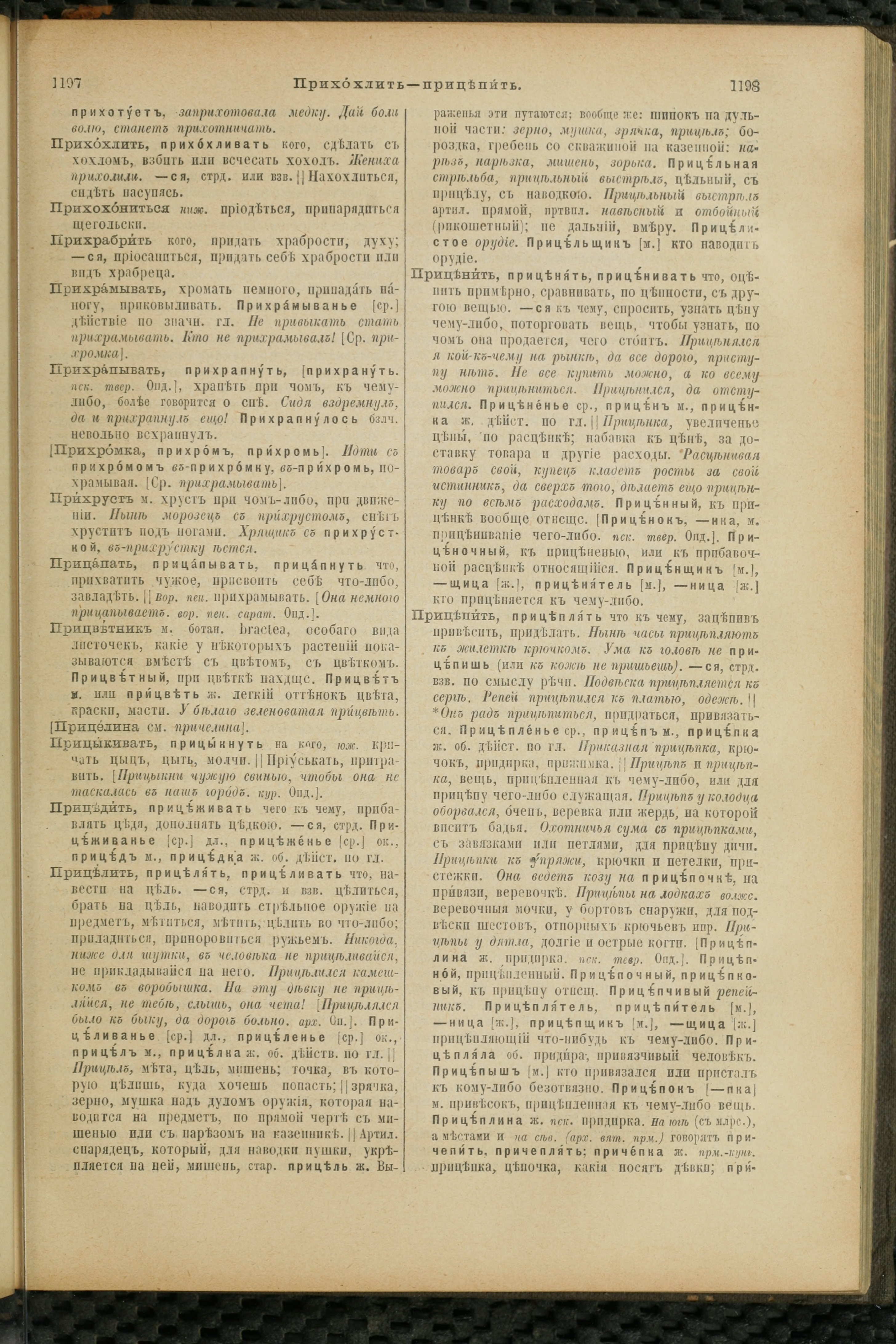 Словарь Даля под редакцией Бодуэна-де-Куртенэ, том 3 pdf скан страницы 603