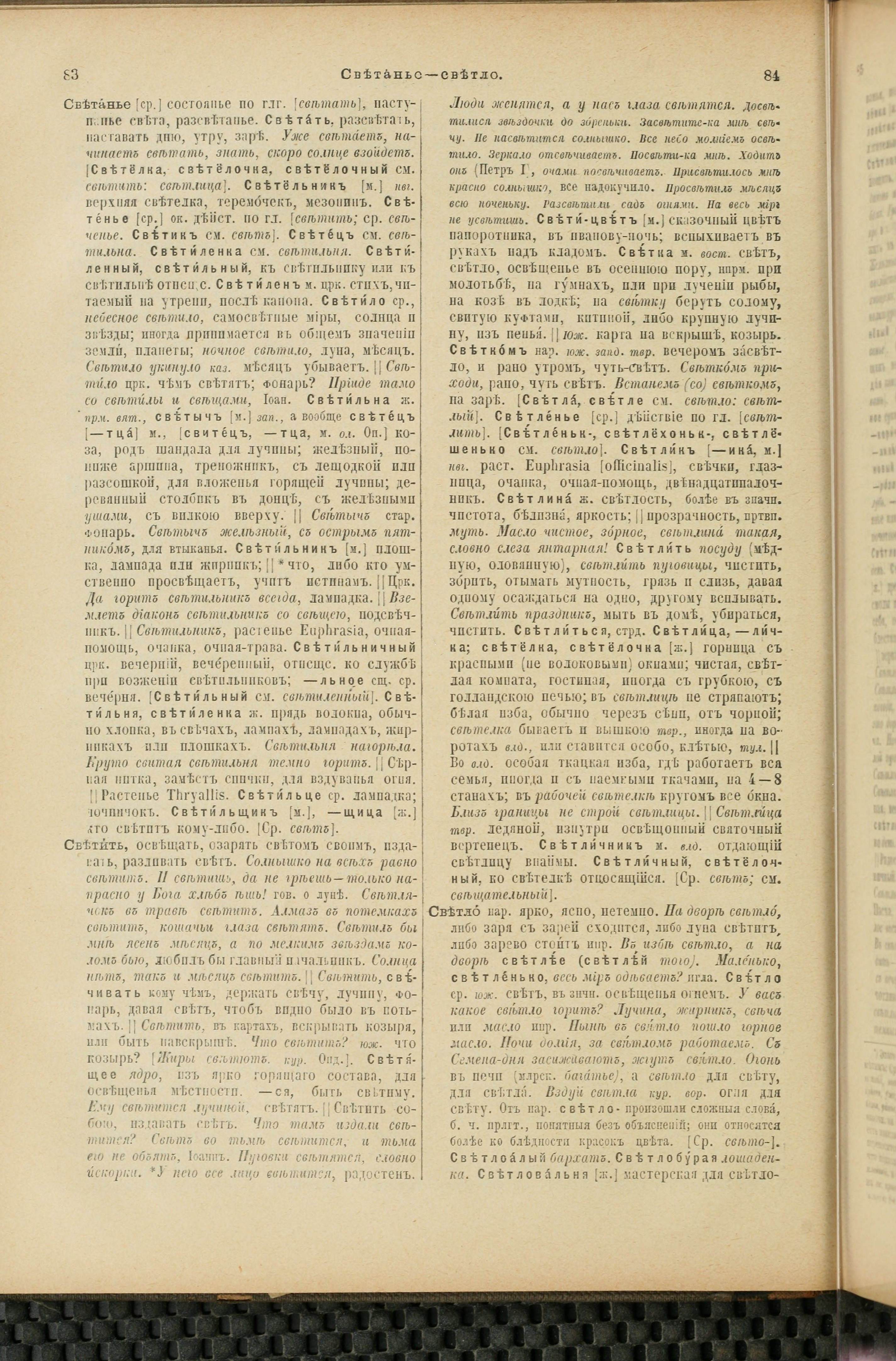 Словарь Даля под редакцией Бодуэна-де-Куртенэ, том 4 pdf скан страницы 48