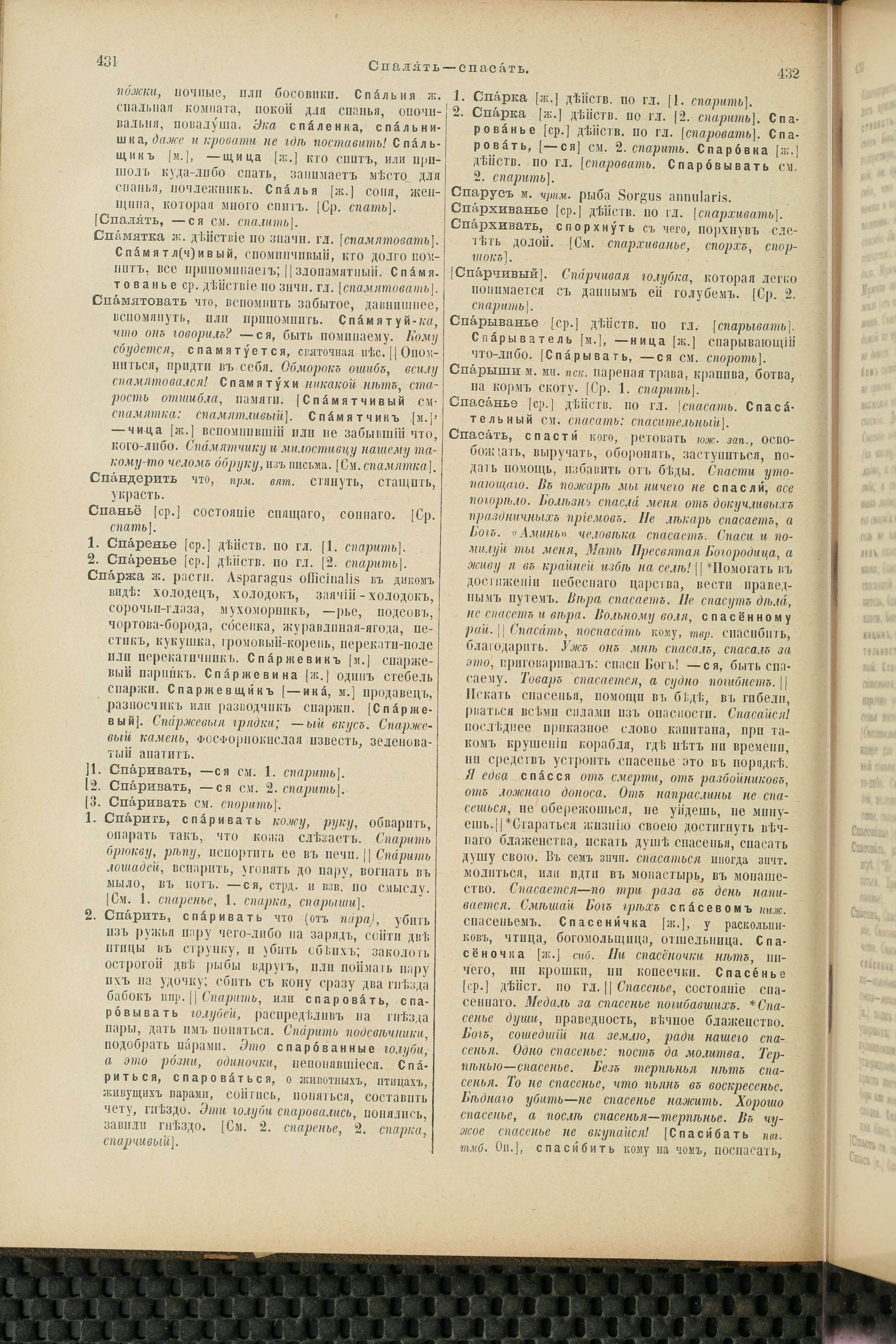 Словарь Даля под редакцией Бодуэна-де-Куртенэ, том 4 pdf скан страницы 226