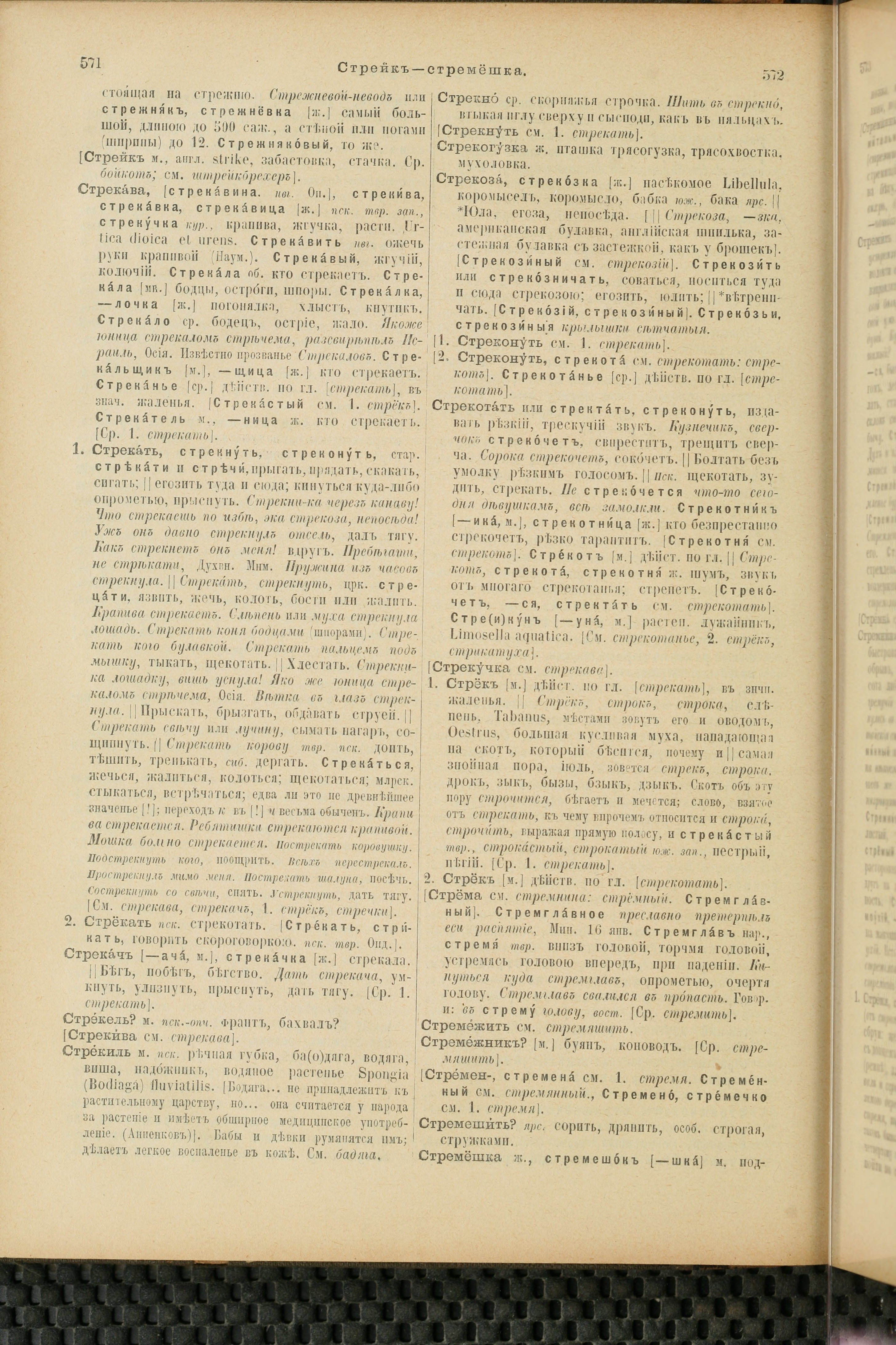 Словарь Даля под редакцией Бодуэна-де-Куртенэ, том 4 pdf скан страницы 296