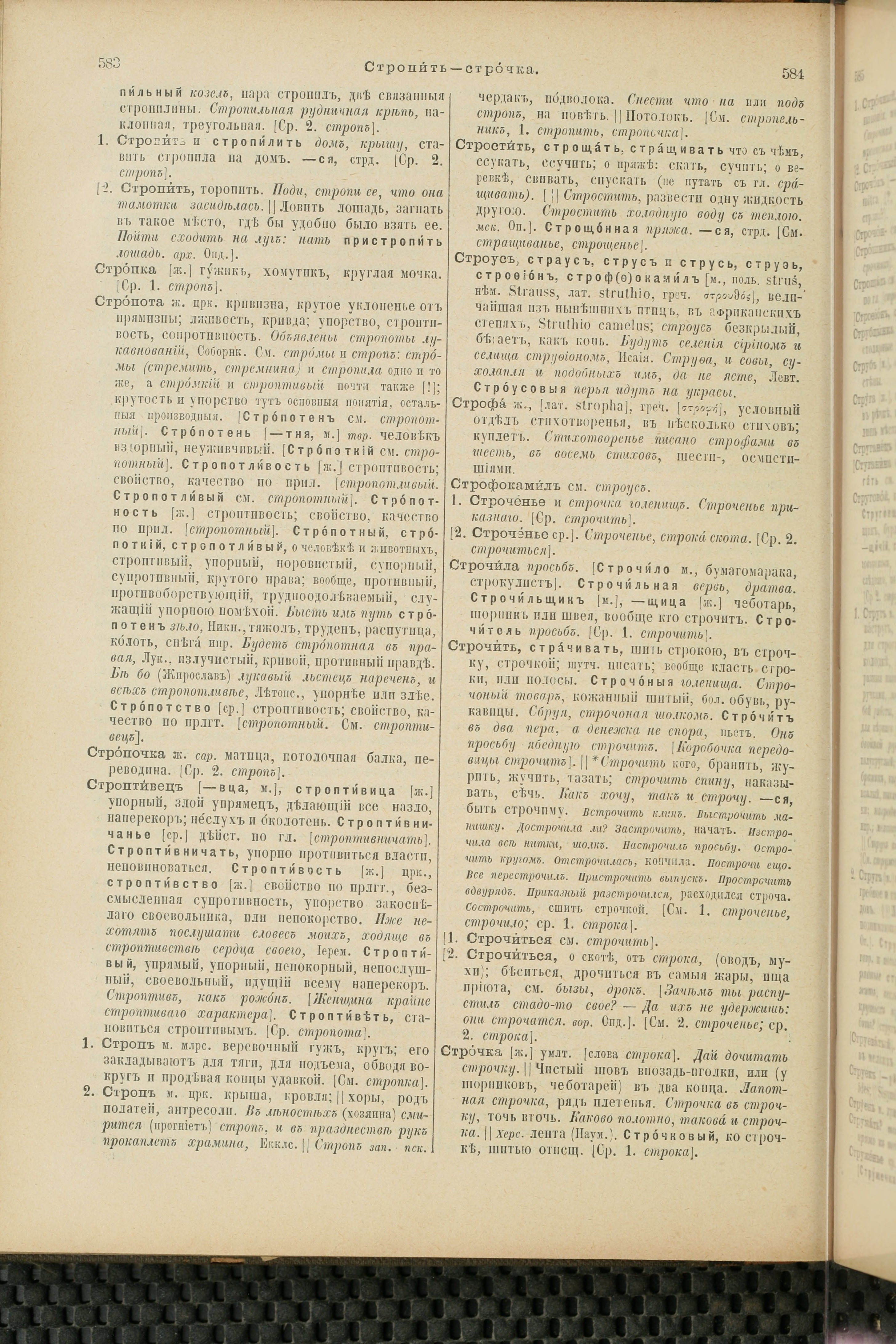 Словарь Даля под редакцией Бодуэна-де-Куртенэ, том 4 pdf скан страницы 302