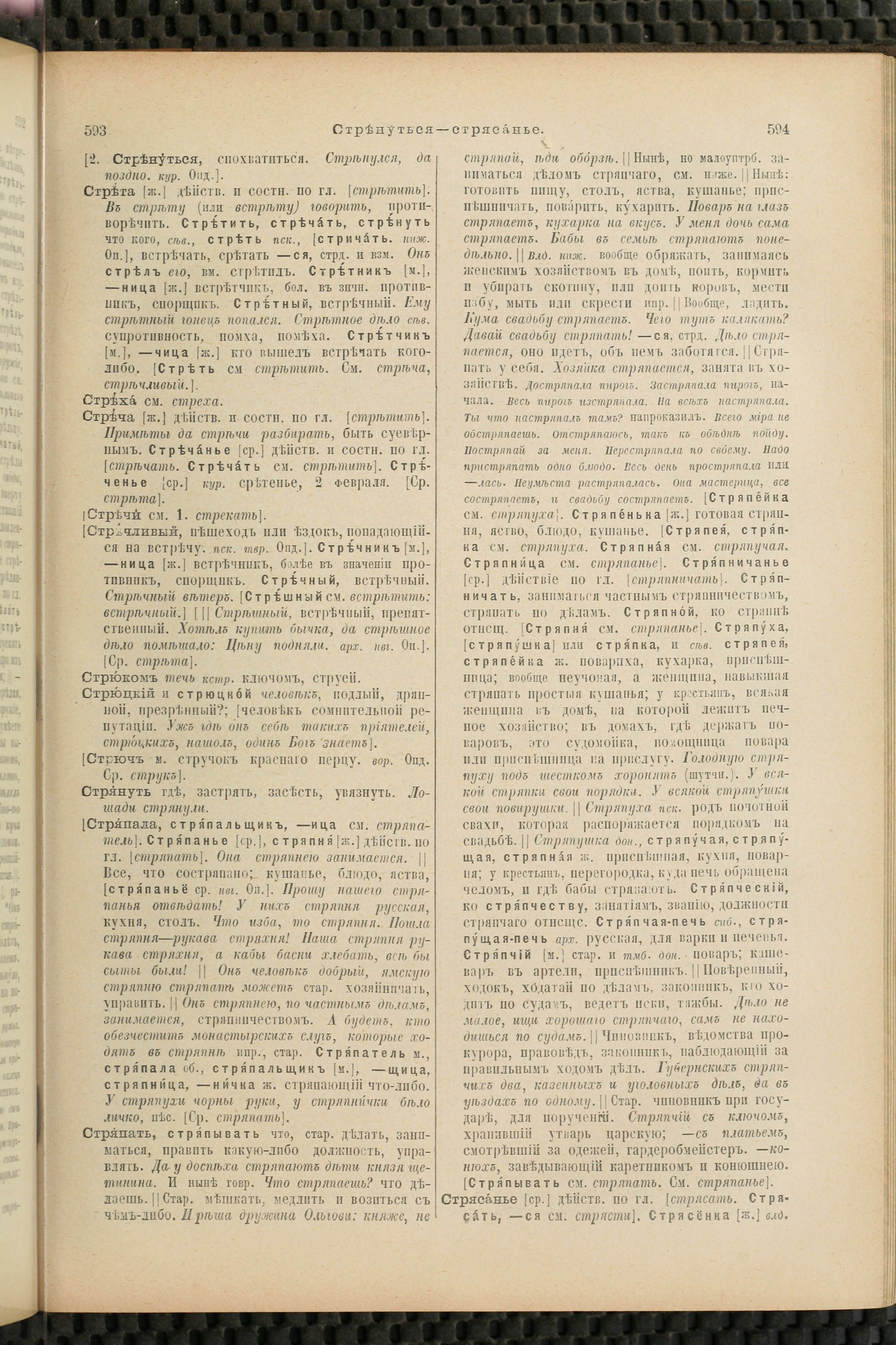 Словарь Даля под редакцией Бодуэна-де-Куртенэ, том 4 pdf скан страницы 307
