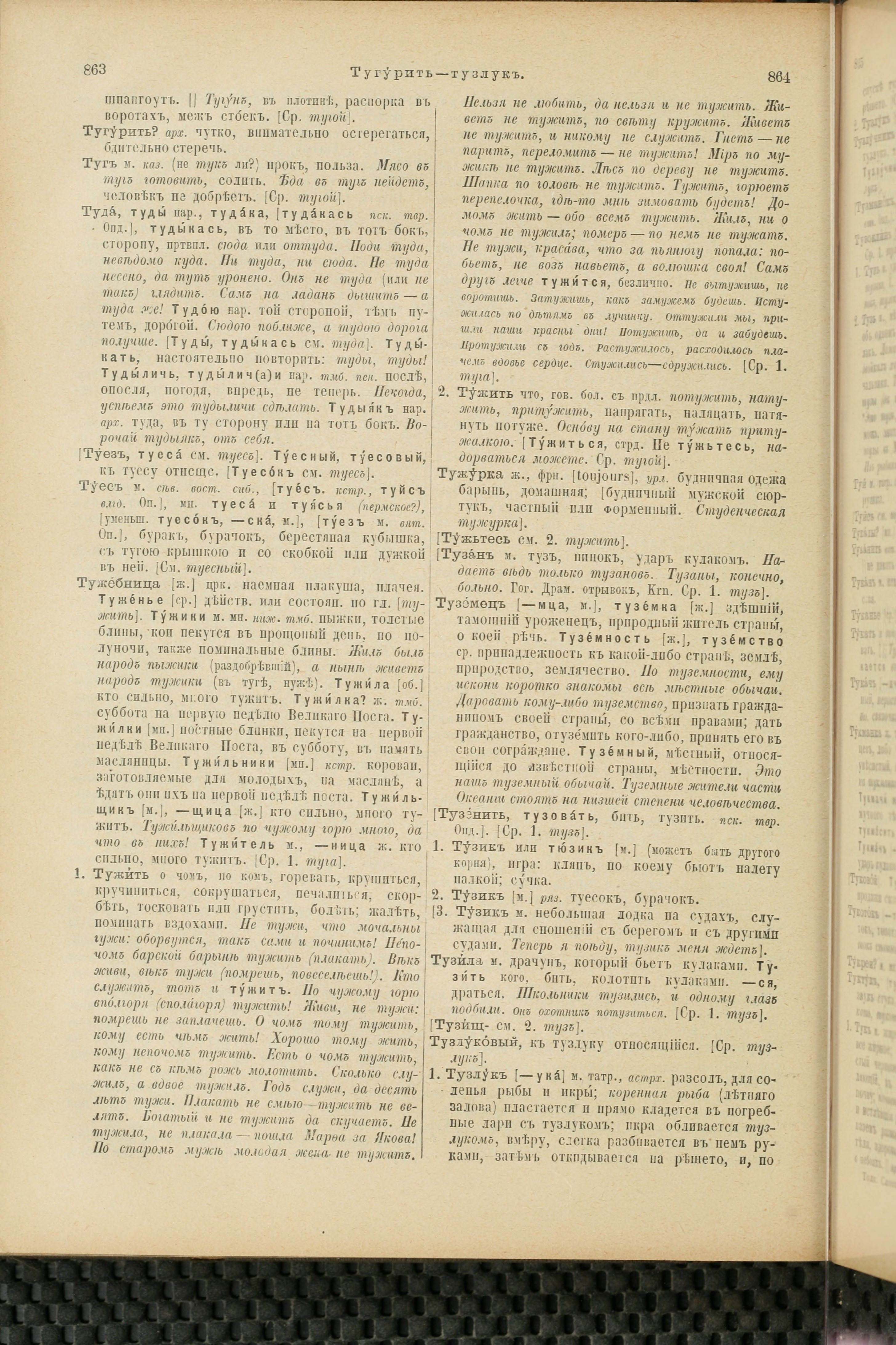 Словарь Даля под редакцией Бодуэна-де-Куртенэ, том 4 pdf скан страницы 442