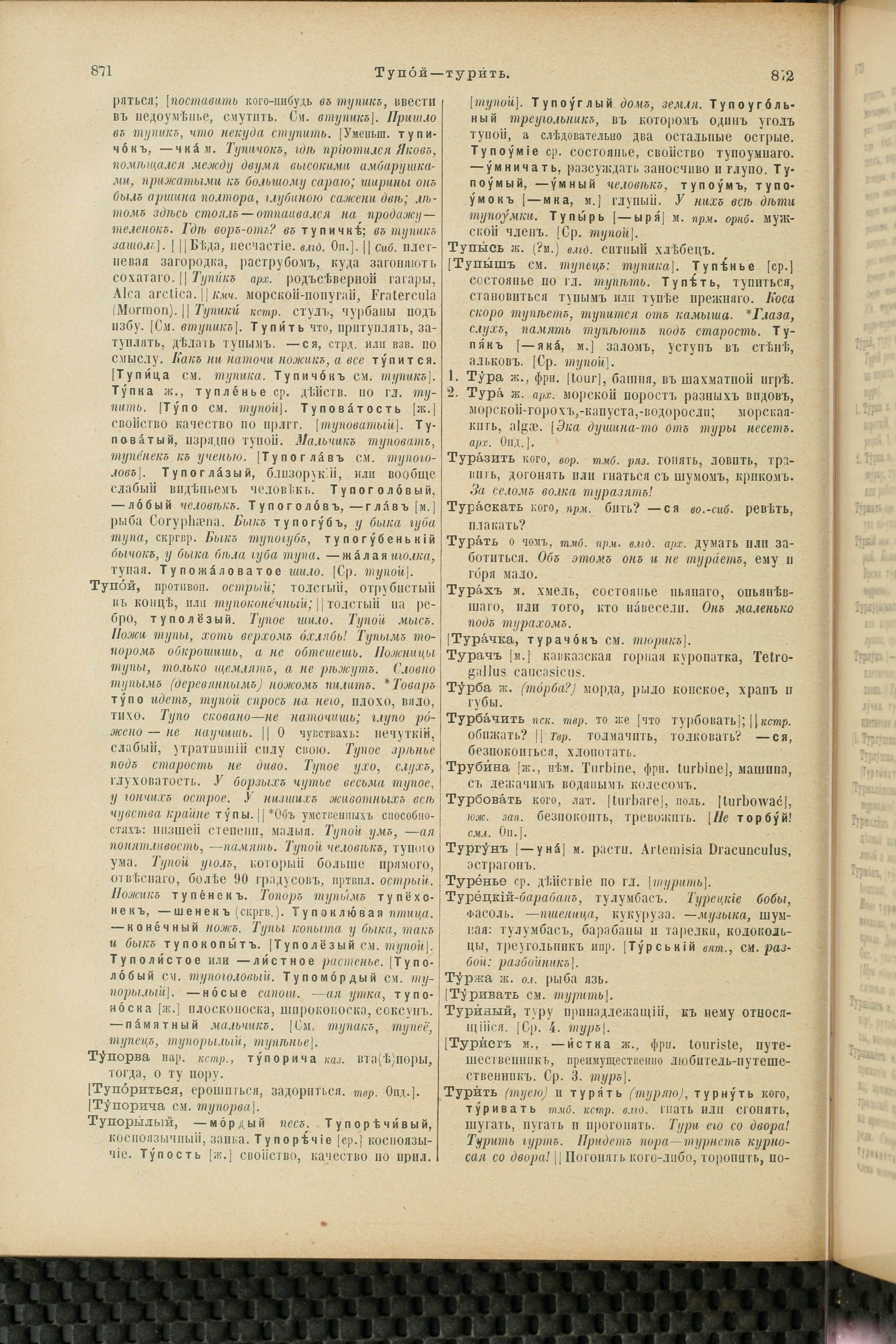 Словарь Даля под редакцией Бодуэна-де-Куртенэ, том 4 pdf скан страницы 446