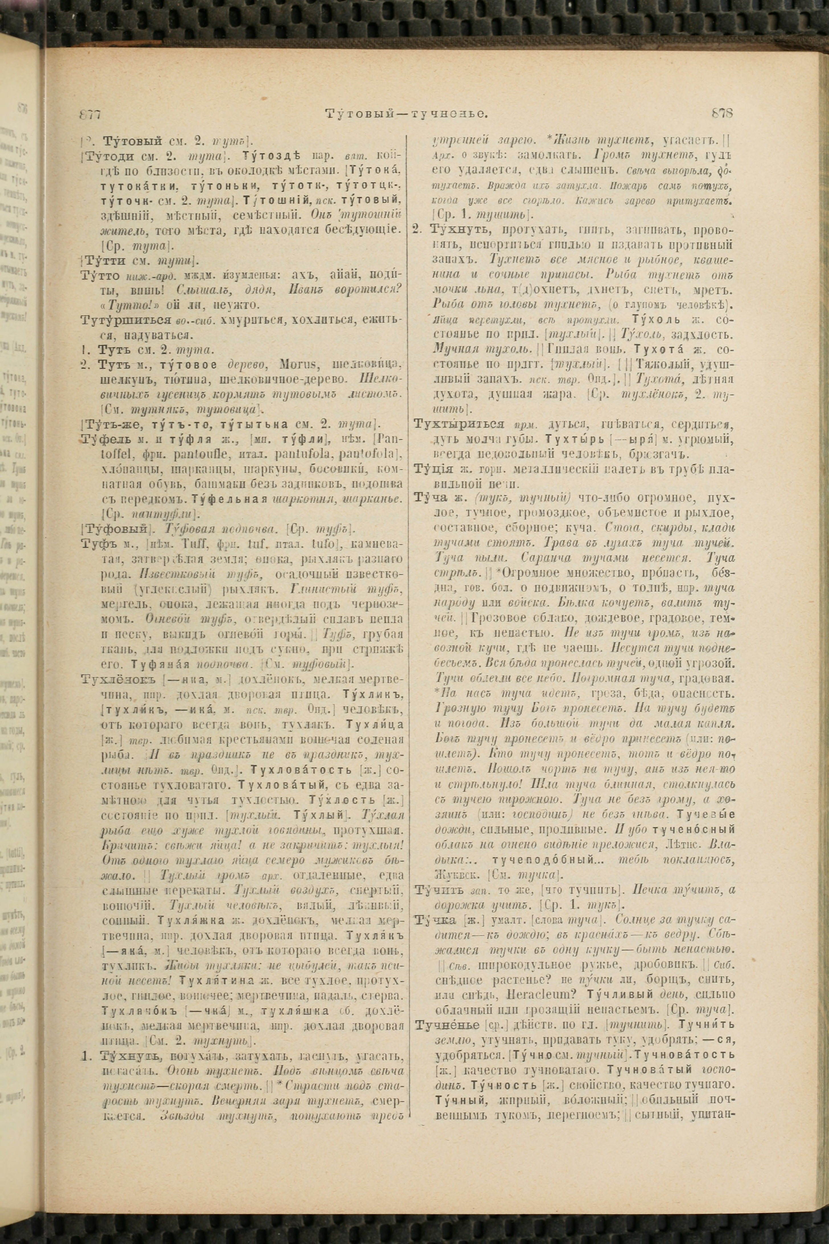 Словарь Даля под редакцией Бодуэна-де-Куртенэ, том 4 pdf скан страницы 449