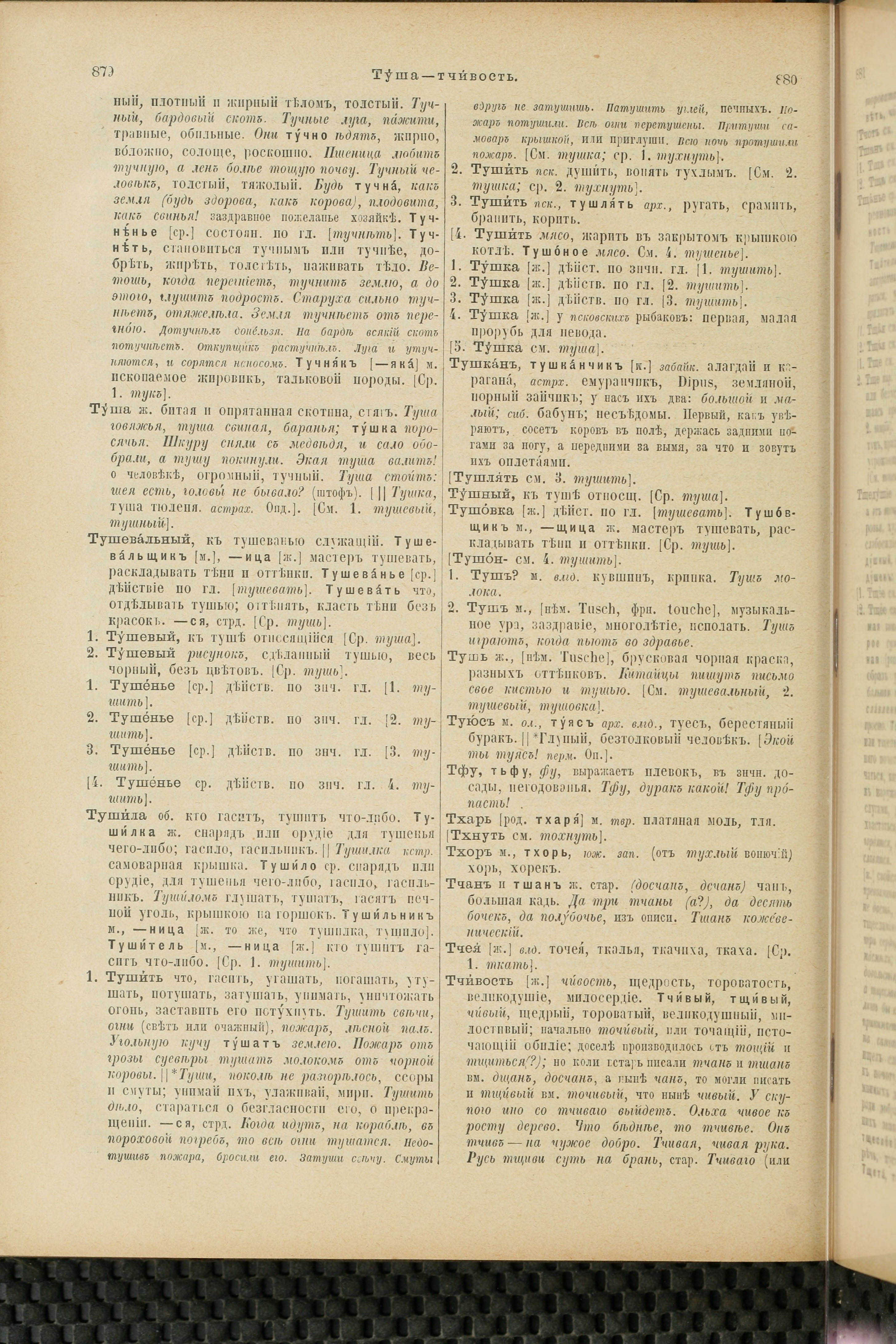 Словарь Даля под редакцией Бодуэна-де-Куртенэ, том 4 pdf скан страницы 450