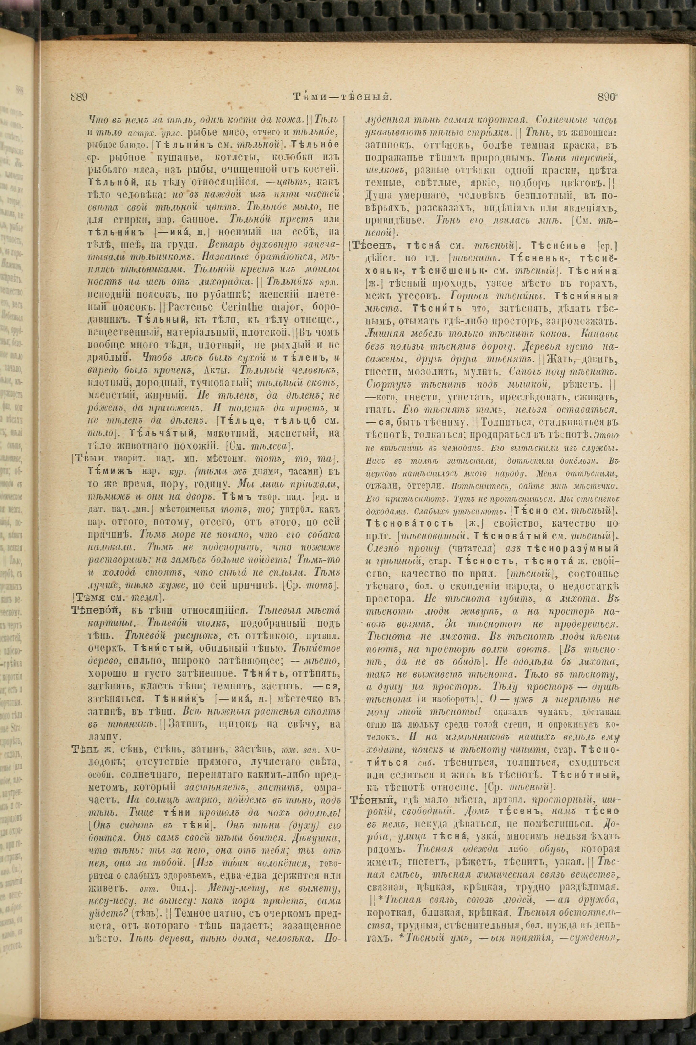 Словарь Даля под редакцией Бодуэна-де-Куртенэ, том 4 pdf скан страницы 455