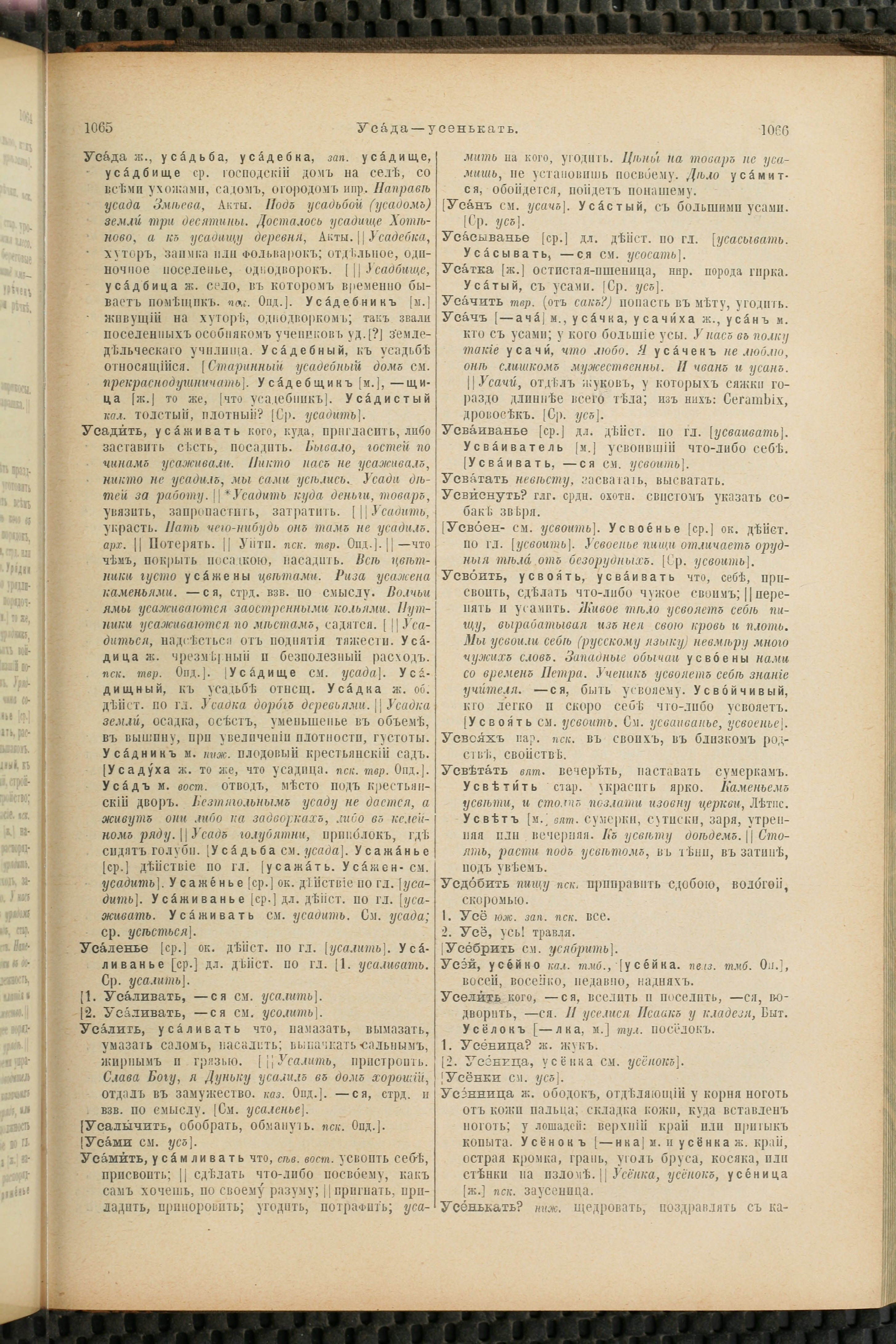 Словарь Даля под редакцией Бодуэна-де-Куртенэ, том 4 pdf скан страницы 543