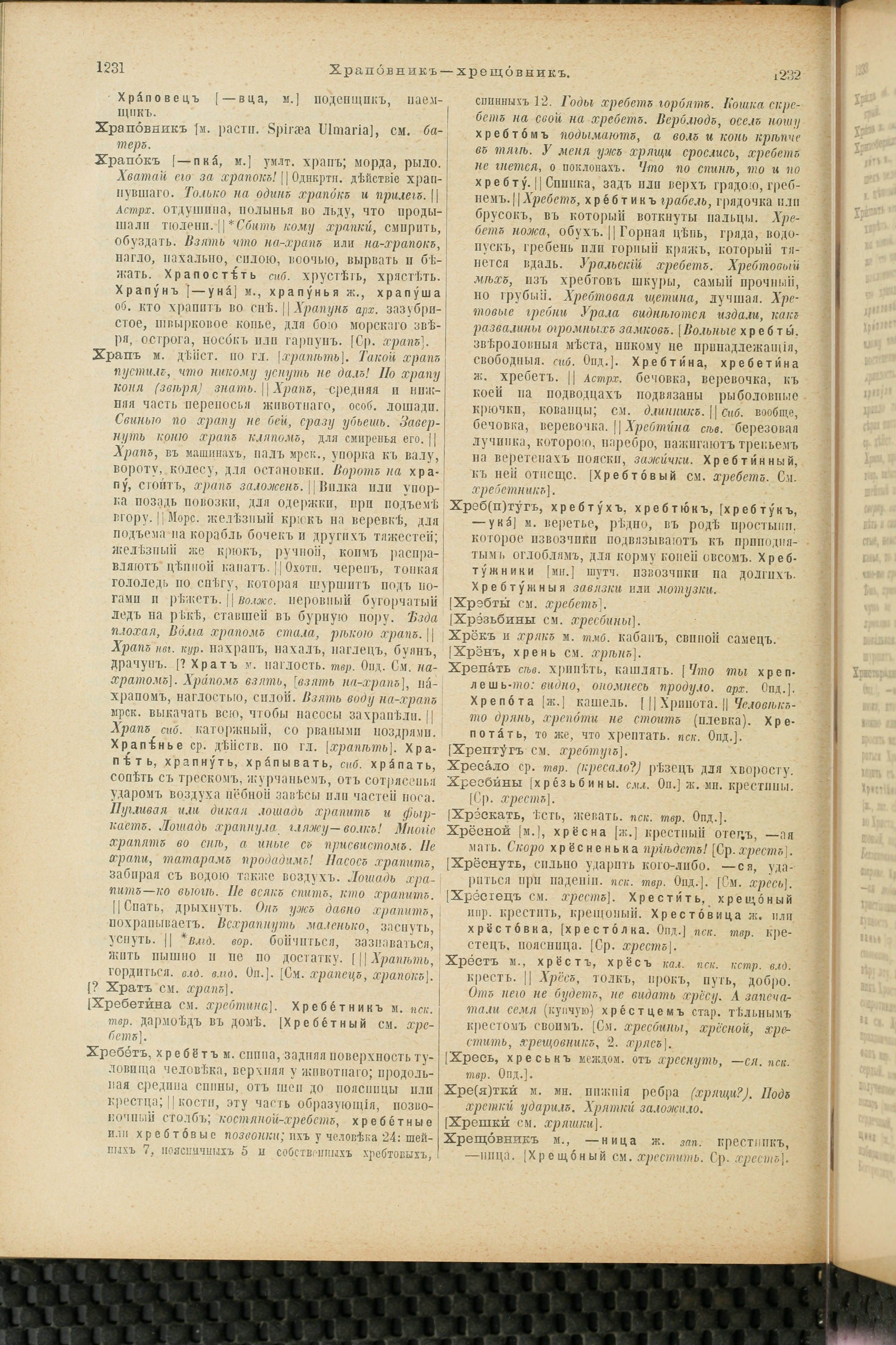 Словарь Даля под редакцией Бодуэна-де-Куртенэ, том 4 pdf скан страницы 626
