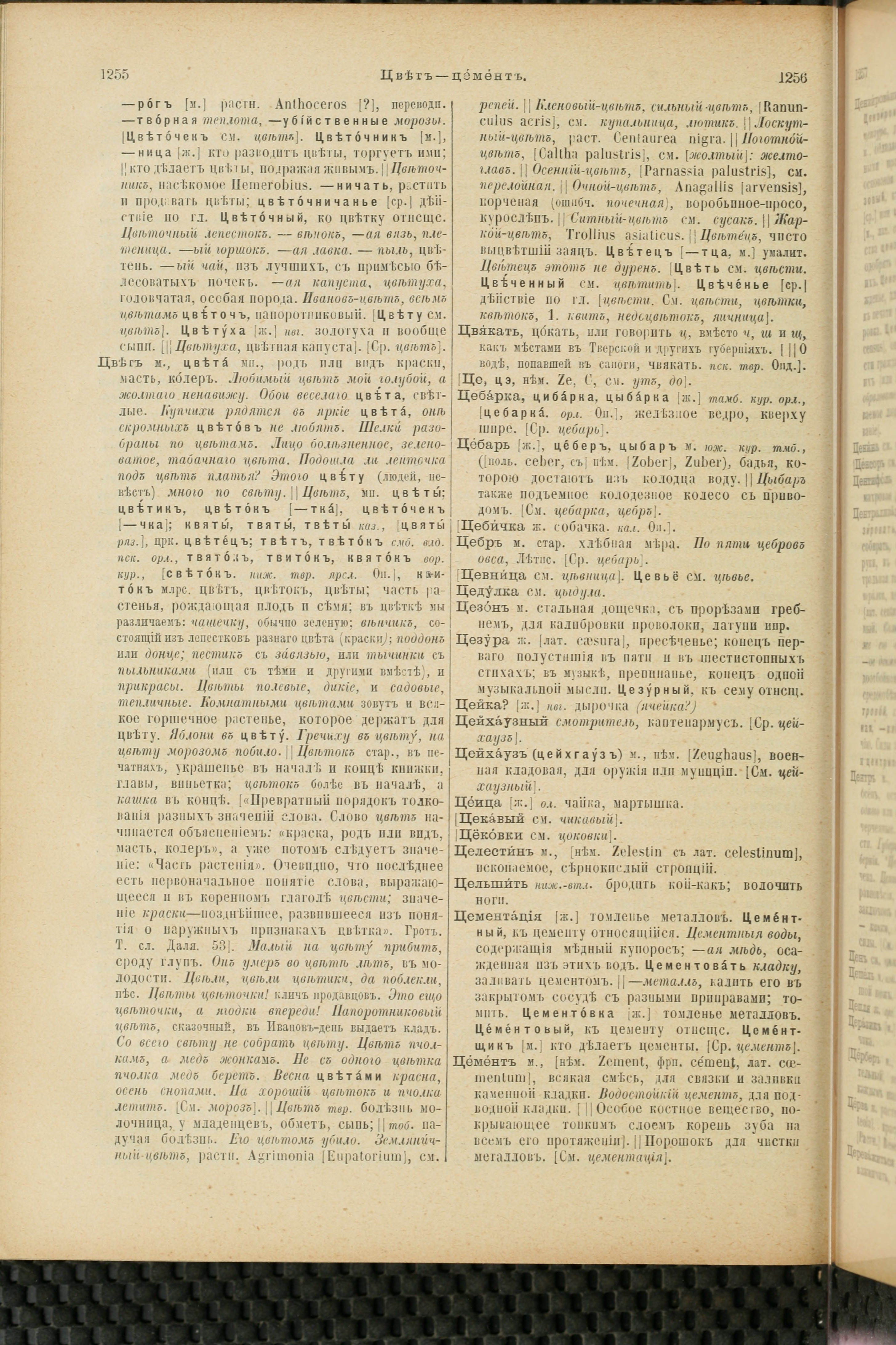 Словарь Даля под редакцией Бодуэна-де-Куртенэ, том 4 pdf скан страницы 638