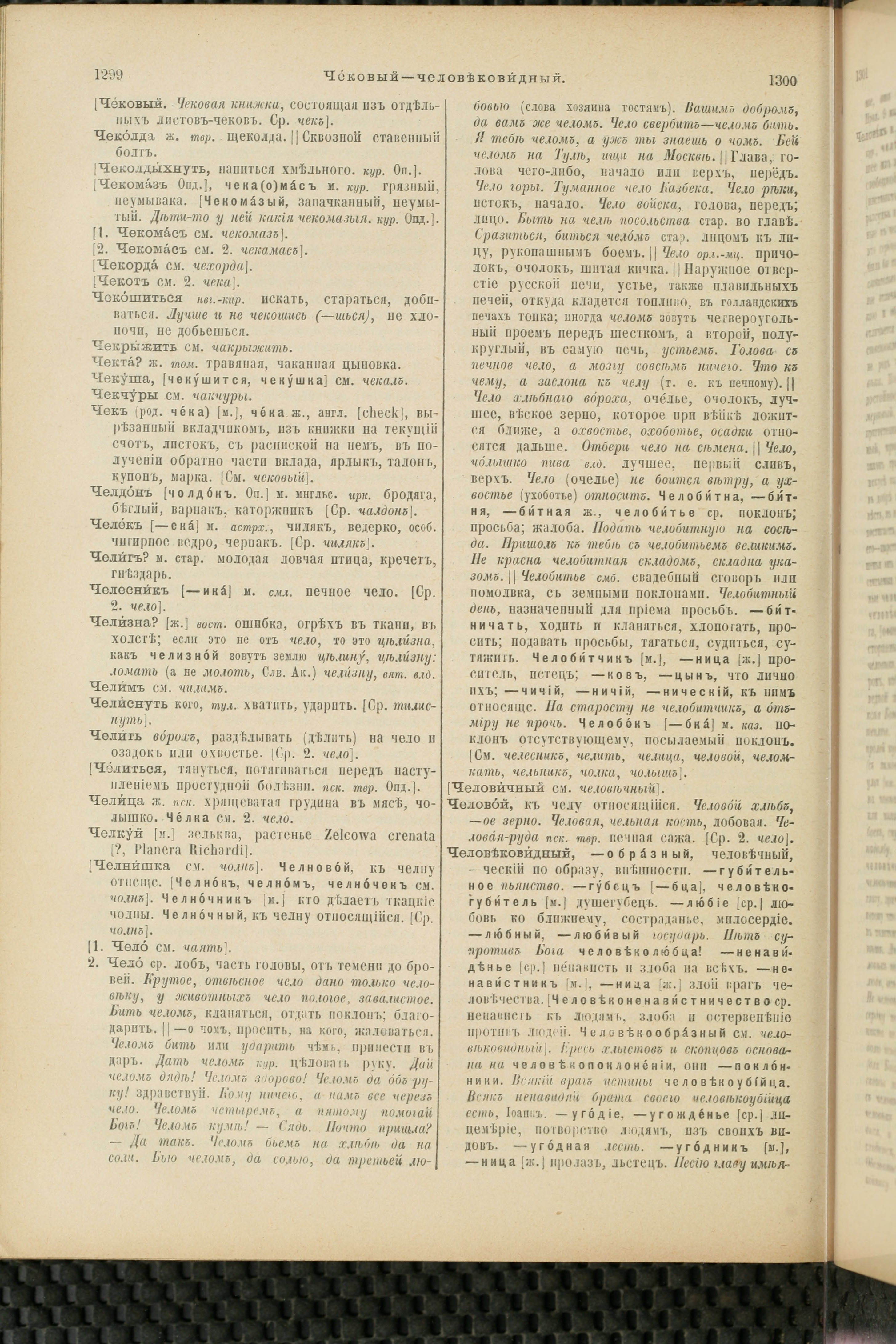 Словарь Даля под редакцией Бодуэна-де-Куртенэ, том 4 pdf скан страницы 660