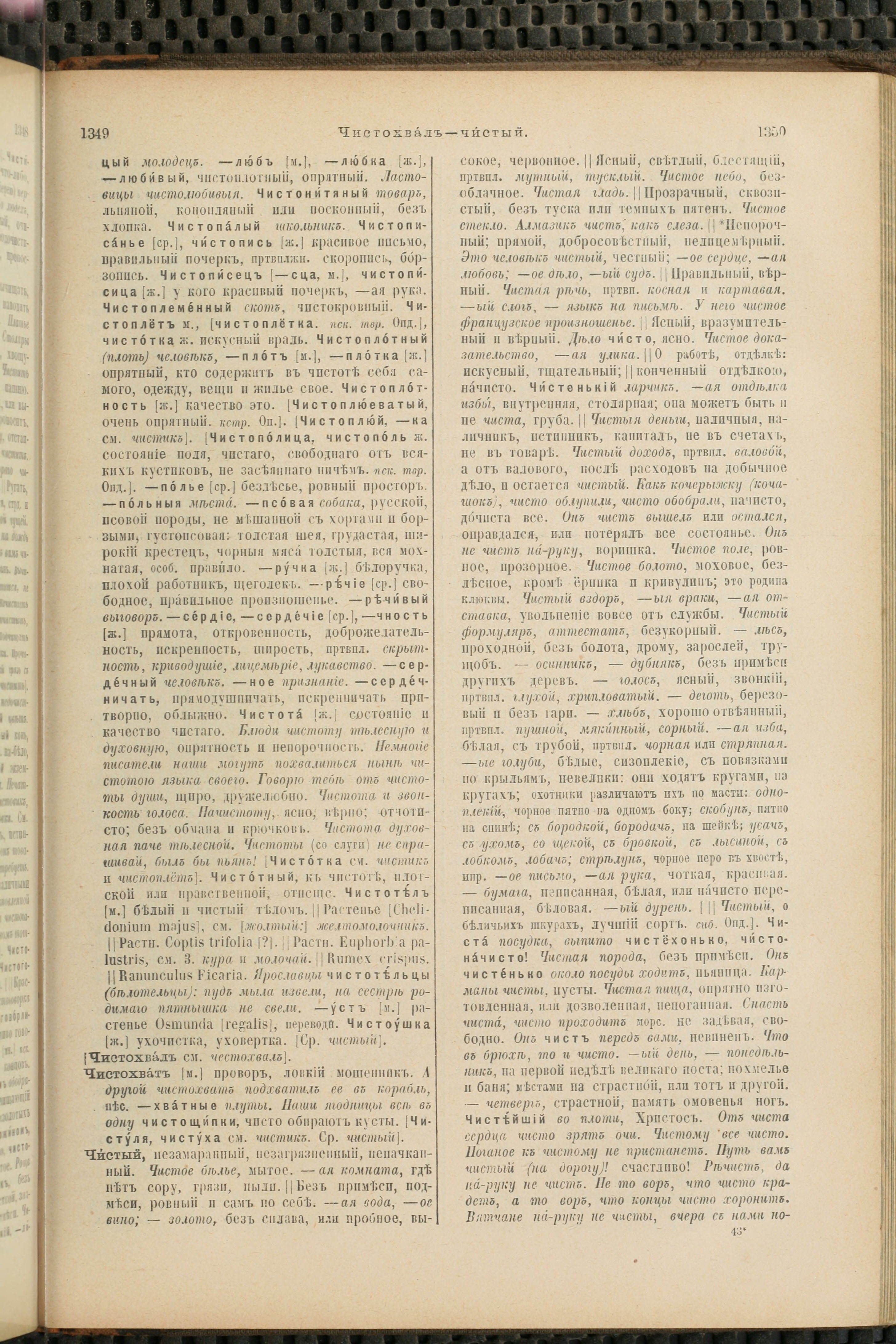 Словарь Даля под редакцией Бодуэна-де-Куртенэ, том 4 pdf скан страницы 685