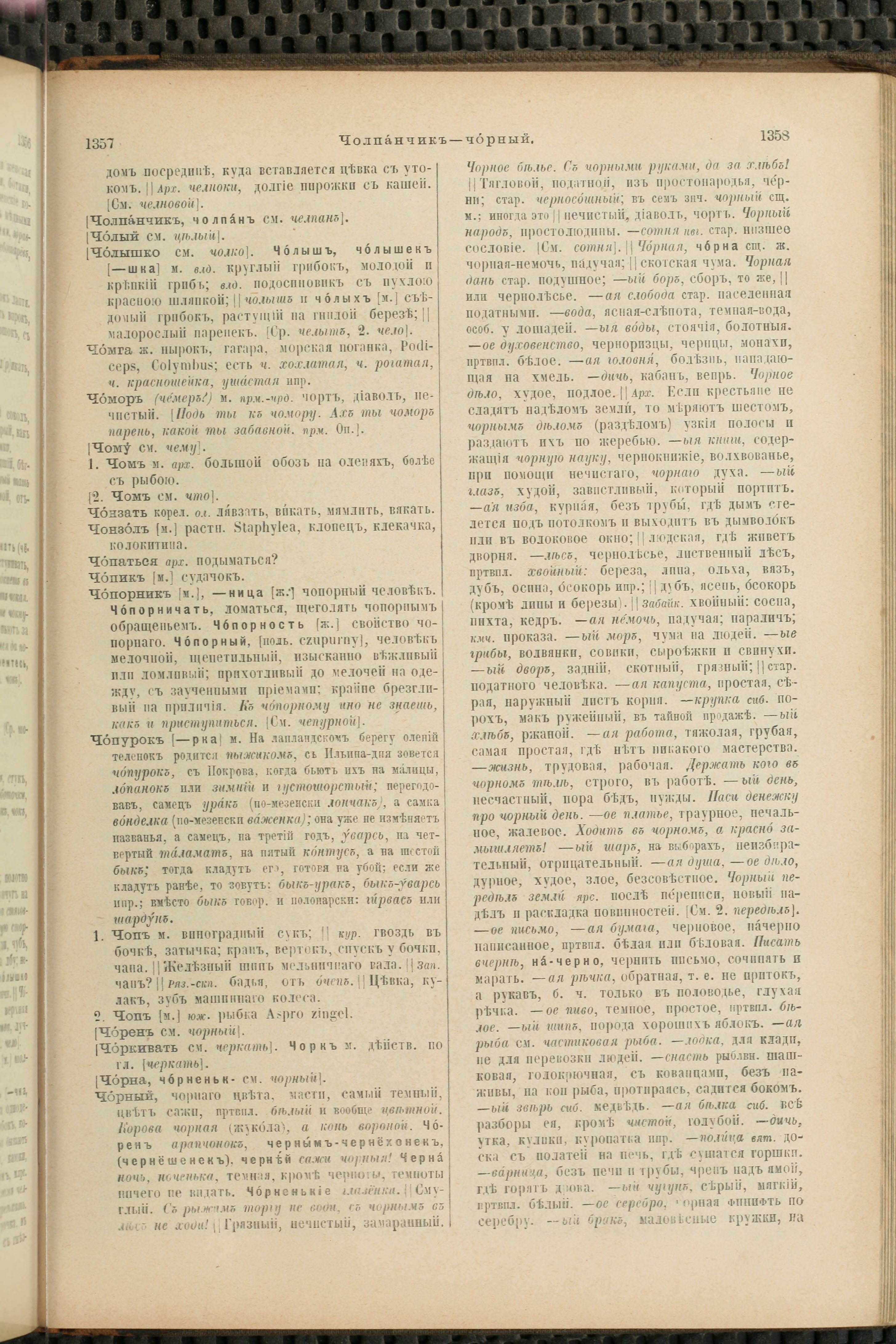 Словарь Даля под редакцией Бодуэна-де-Куртенэ, том 4 pdf скан страницы 689