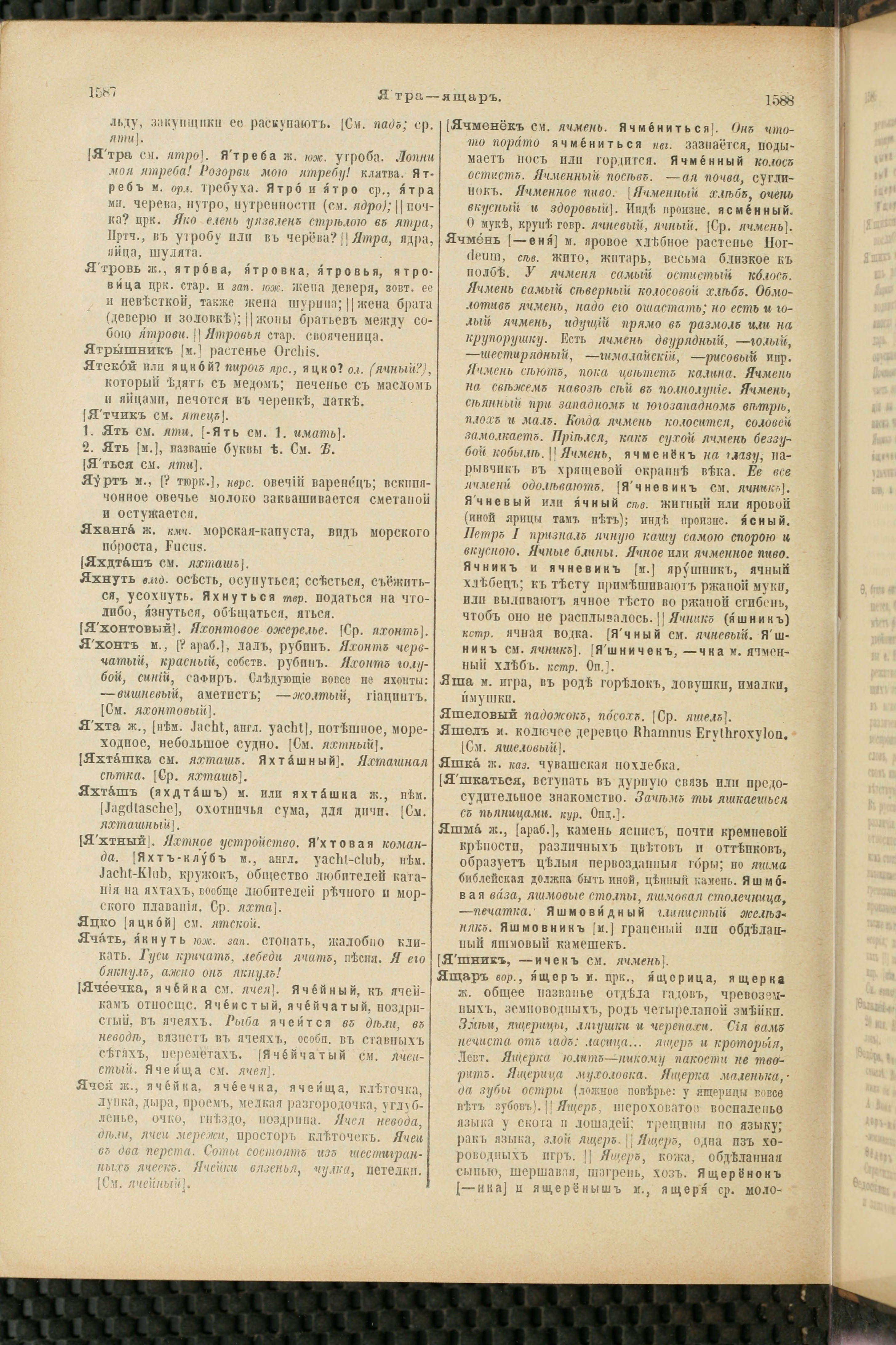Словарь Даля под редакцией Бодуэна-де-Куртенэ, том 4 pdf скан страницы 806