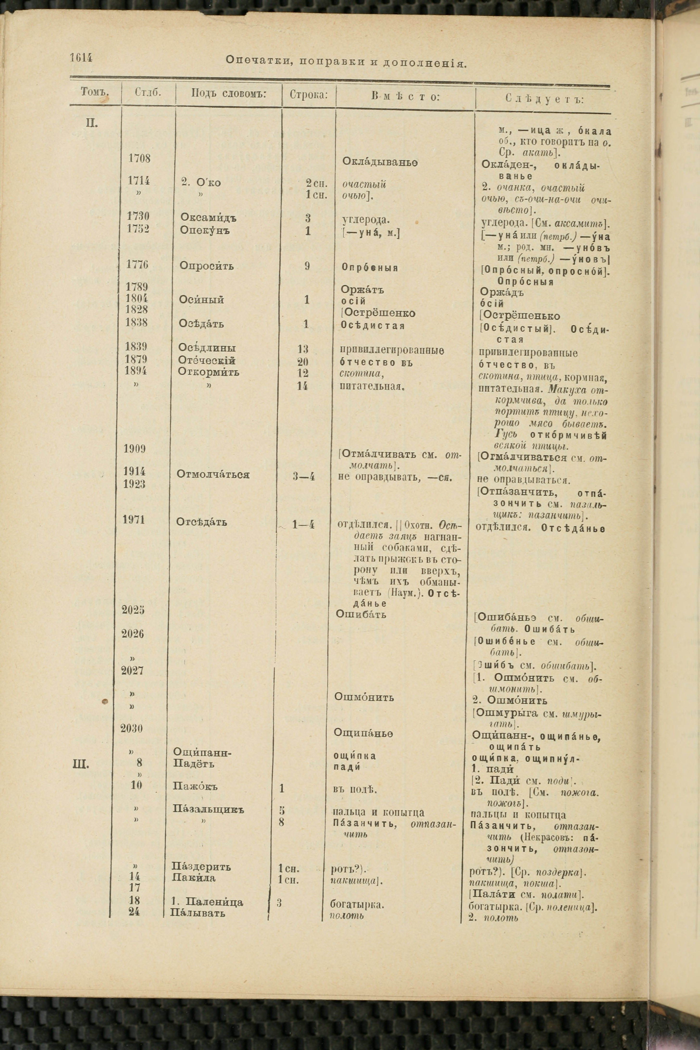 Словарь Даля под редакцией Бодуэна-де-Куртенэ, том 4 pdf скан страницы 830