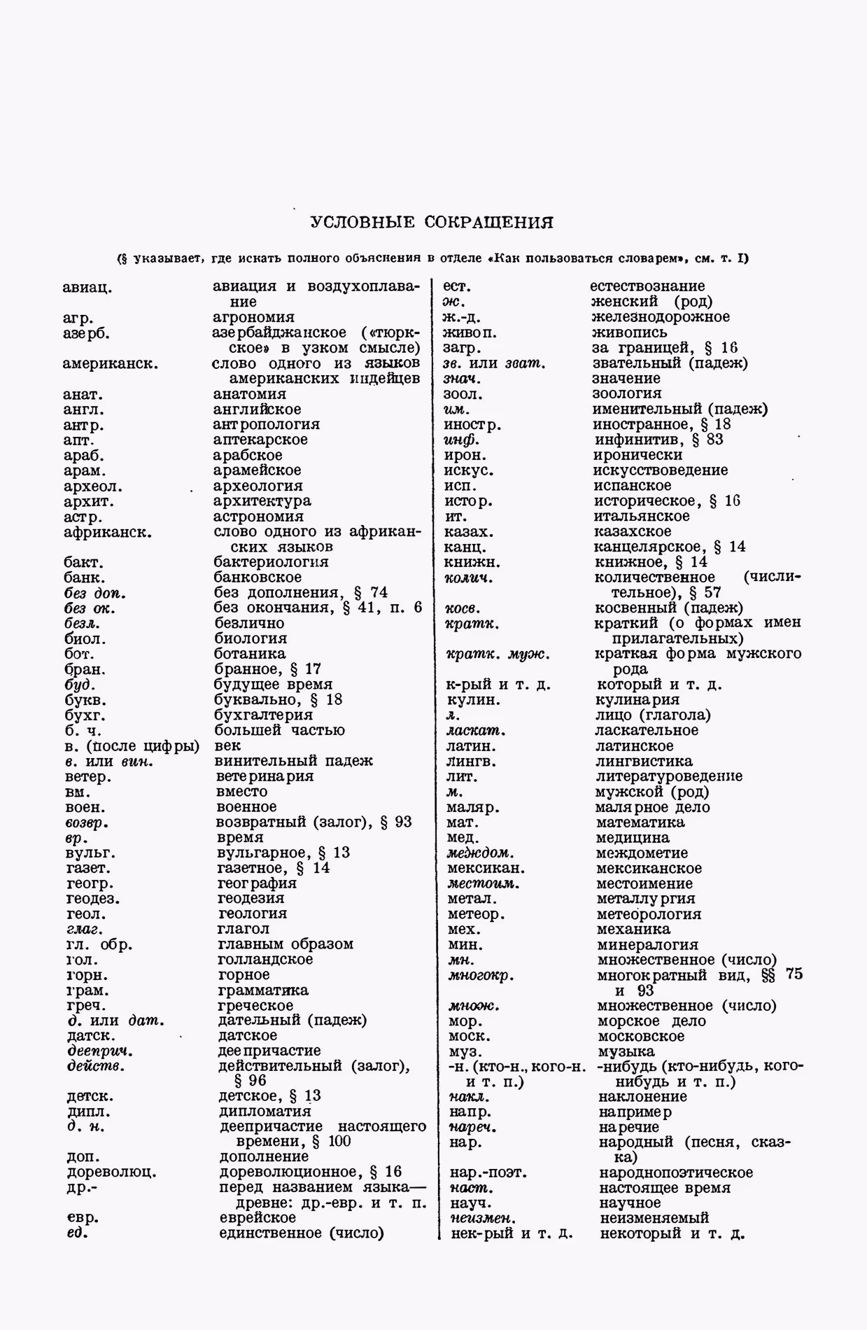 Скан печатной страницы 4 второго тома толкового словаря Ушакова 1938 года с изображением текста