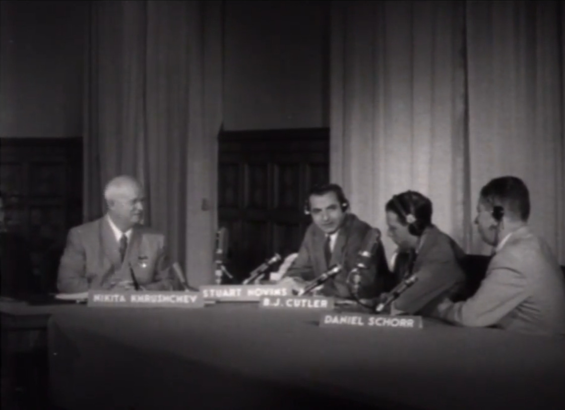 Nikita Khrushchev interview on Face the Nation